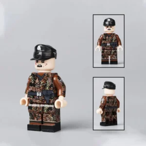 Minifigure – SS-Oberschütze, a junior enlisted rank in the Waffen-SS, during World War II (LEGO Compatible) Minifigure – SS-Oberschütze, a junior enlisted rank in the Waffen-SS, during World War II (LEGO Compatible)