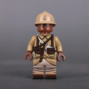 Minifigure – Senegalese Tirailleur soldier from the French colonial forces (LEGO Alternative) Minifigure – Senegalese Tirailleur soldier from the French colonial forces (LEGO Alternative)