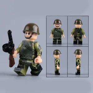 Minifigure – Soviet Army soldier WWII (LEGO Alternative) Minifigure – Soviet Army soldier WWII (LEGO Alternative)