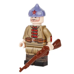 Minifigure – Soviet Red Army soldier from the mid 20th century (LEGO Alternative) Minifigure – Soviet Red Army soldier from the mid 20th century (LEGO Alternative)