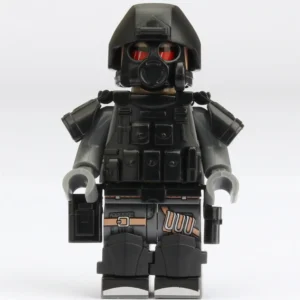 Minifigure – Special Forces Soldier SWAT counter terrorism unit black grey (LEGO Alternative) Minifigure – Special Forces Soldier SWAT counter terrorism unit black grey (LEGO Alternative)