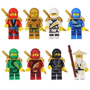 Minifigures – Ninjago, Lloyd Garmadon, Sensei Wu (LEGO Alternative) Minifigures – Ninjago, Lloyd Garmadon, Sensei Wu (LEGO Alternative)