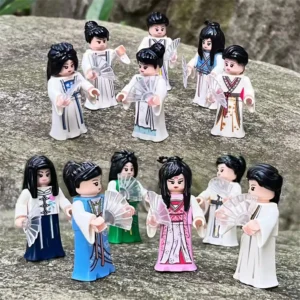 Minifigures – girls dressed East Asian style robes or gowns (LEGO Alternative) Minifigures – girls dressed East Asian style robes or gowns (LEGO Alternative)