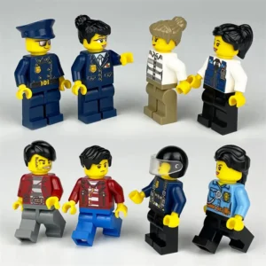 Minifigures – police and civilians people (LEGO Alternative) Minifigures – police and civilians people (LEGO Alternative)