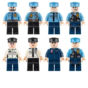 Minifigures – police officers (LEGO Alternative) Minifigures – police officers (LEGO Alternative)