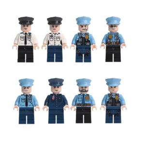 Minifigures – police officers (LEGO Alternative) Minifigures – police officers (LEGO Alternative)
