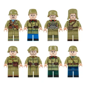 Minifigures – soldiers of the People's Liberation Army PLA (LEGO Alternative) Minifigures – soldiers of the People's Liberation Army PLA (LEGO Alternative)