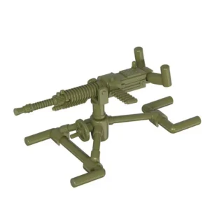 Custom Piece Miniature – Japanese Type 92 tripod mounted Heavy Machine Gun olive green – 3D Print for LEGO minifigure Custom Piece Miniature – Japanese Type 92 tripod mounted Heavy Machine Gun olive green – 3D Print for LEGO minifigure