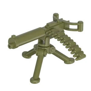Custom Piece Miniature – tripod mounted Browning M1917A1 heavy machine gun olive green – 3D Print for LEGO minifigure Custom Piece Miniature – tripod mounted Browning M1917A1 heavy machine gun olive green – 3D Print for LEGO minifigure