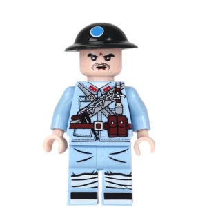 Minifigure – officer of the Chinese National Revolutionary Army NRA of the Republic of China Kuomintang KMT forces (LEGO Alternative) Minifigure – officer of the Chinese National Revolutionary Army NRA of the Republic of China Kuomintang KMT forces (LEGO Alternative)