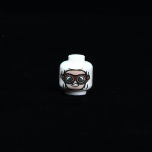Custom Piece Miniature – head for a German focused attention, curiosity, or neutral observation – 3D Print for LEGO minifigure Custom Piece Miniature – head for a German focused attention, curiosity, or neutral observation – 3D Print for LEGO minifigure