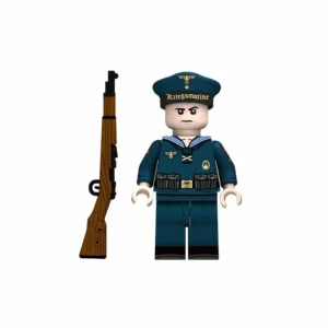 Minifigure - Gefreiter-Funker Seaman Radio Operator German Kriegsmarine Navy during the World War II (LEGO Compatible) Minifigure - Gefreiter-Funker Seaman Radio Operator German Kriegsmarine Navy during the World War II (LEGO Compatible)