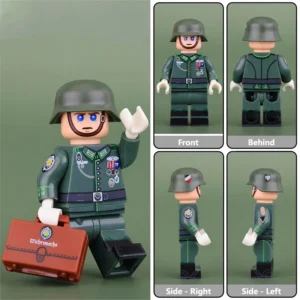 Minifigure - Gefreiter from the elite Gebirgsjäger mountain troops of the German Army Heer World War II (LEGO Compatible) Minifigure - Gefreiter from the elite Gebirgsjäger mountain troops of the German Army Heer World War II (LEGO Compatible)