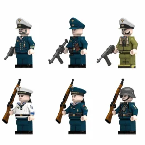 Minifigure - German Kriegsmarine (Navy) World War II (LEGO Compatible) Minifigure - German Kriegsmarine (Navy) World War II (LEGO Compatible)
