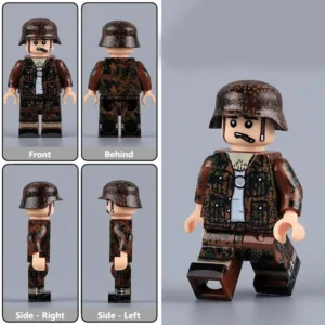 Minifigure - German Waffen-SS soldier late World War II (LEGO Compatible) Minifigure - German Waffen-SS soldier late World War II (LEGO Compatible)