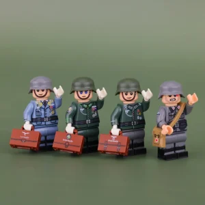 Minifigure - German armed forces Wehrmacht during World War II (LEGO Compatible) Minifigure - German armed forces Wehrmacht during World War II (LEGO Compatible)