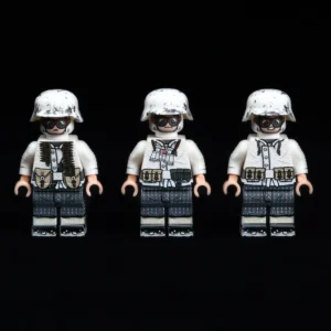 Minifigure - German fire team from a Luftwaffe (Air Force) ground unit Fallschirmjäger or Luftwaffe Field Division World War II (LEGO Compatible) Minifigure - German fire team from a Luftwaffe (Air Force) ground unit Fallschirmjäger or Luftwaffe Field Division World War II (LEGO Compatible)