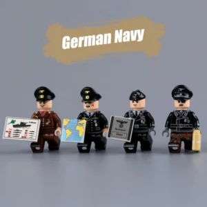 Minifigure - German officers and senior non-commissioned officers (NCOs) World War II (LEGO Compatible) Minifigure - German officers and senior non-commissioned officers (NCOs) World War II (LEGO Compatible)