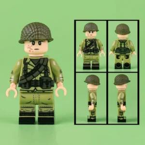 Minifigure - United States Army infantryman from the Vietnam War (LEGO Compatible) Minifigure - United States Army infantryman from the Vietnam War (LEGO Compatible)