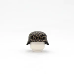 Custom Piece Miniature – military Helmet German Stahlhelm (steel helmet) has a wire mesh pattern printed from the World War II – 3D Print for LEGO minifigure