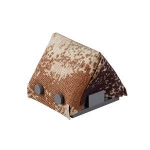 Custom Piece Miniature – A-frame pup tent printed with a modern digital desert camouflage pattern – 3D Print for LEGO minifigure