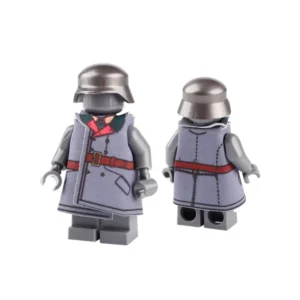 Custom Piece Miniature – German Imperial Army General's Greatcoat – 3D Print for LEGO Minifigure