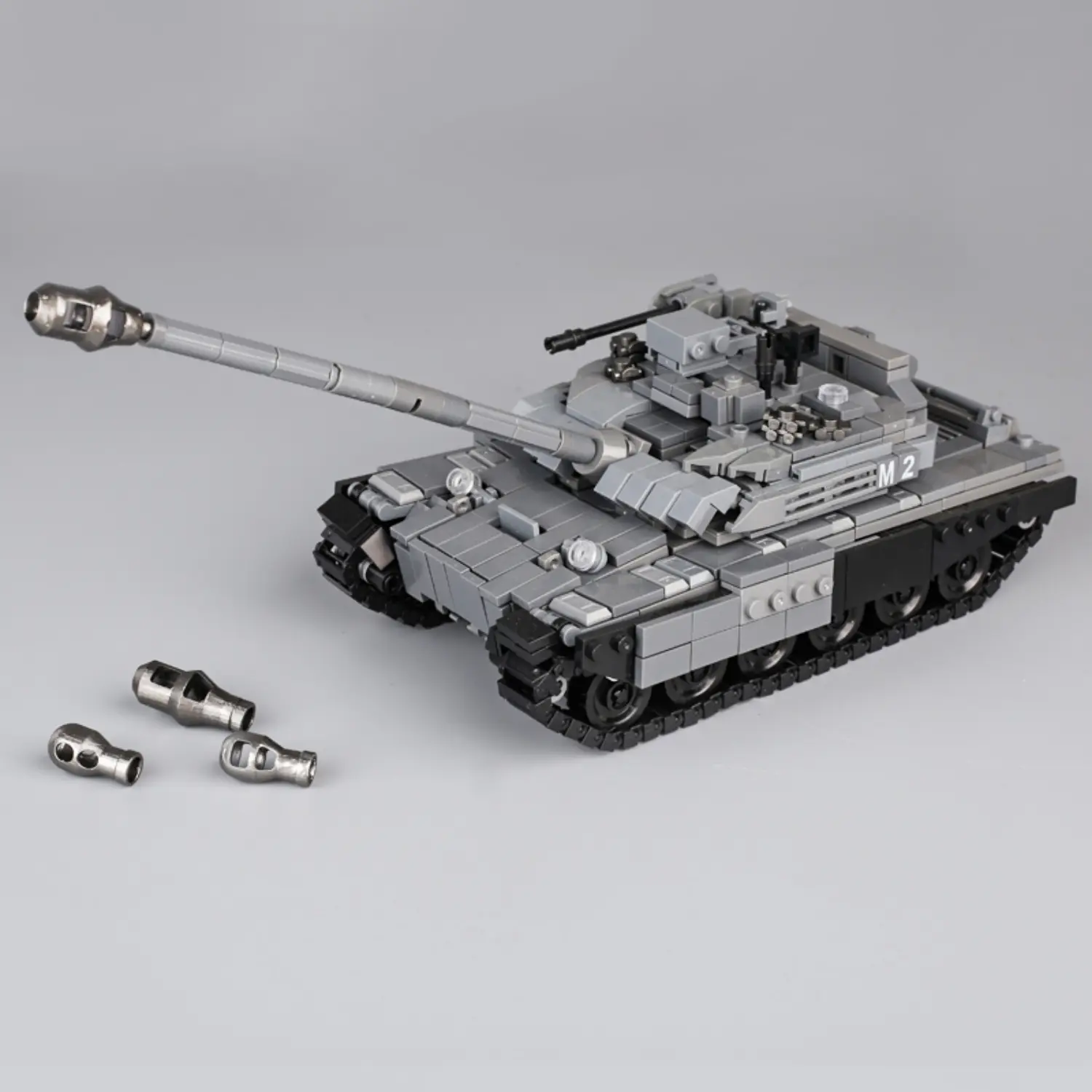 Custom Piece Miniature – German single-baffle muzzle brake from a World War II era tank cannon – 3D Print for LEGO minifigure