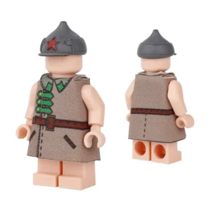 Custom Piece Miniature – Soviet NKVD Border Troops Shinel Greatcoat – 3D Print for LEGO Minifigure