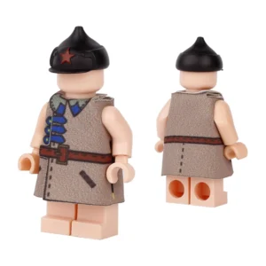 Custom Piece Miniature – Soviet NKVD Internal Troops Shinel Greatcoat – 3D Print for LEGO Minifigure