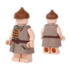 Custom Piece Miniature – Soviet Red Army Officer's Shinel Greatcoat – 3D Print for LEGO Minifigure