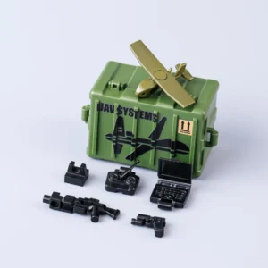 Custom Piece Miniature – military UAV (Unmanned Aerial Vehicle) system fixed-wing reconnaissance drone olive green – 3D Print for LEGO minifigure Custom Piece Miniature – military UAV (Unmanned Aerial Vehicle) system fixed-wing reconnaissance drone olive green – 3D Print for LEGO minifigure