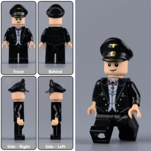 Minifigure - Kriegsmarine Sanitätsoffizier (German Navy Medical Officer) in his full formal mess dress uniform, from the World War II (LEGO Compatible)