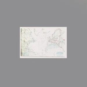 Custom Piece Printed Tile – Axis expansion in Europe, North Africa, and the Atlantic from 1939-1942 military map – 3D Print for LEGO minifigure