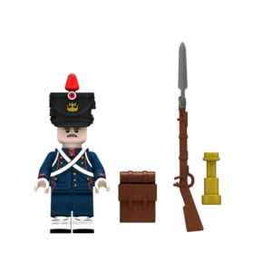 Minifigure - French Foot Artillery Officer Spotter from the Napoleonic Wars (LEGO Compatible) Minifigure - French Foot Artillery Officer Spotter from the Napoleonic Wars (LEGO Compatible)
