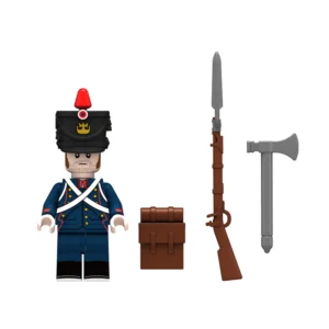 Minifigure - French Line Infantry Sapper (Sapeur) from the Napoleonic Wars (LEGO Compatible) Minifigure - French Line Infantry Sapper (Sapeur) from the Napoleonic Wars (LEGO Compatible)