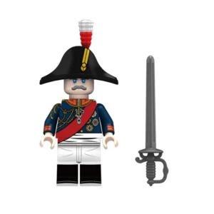 Minifigure - Gebhard Leberecht von Blücher, the legendary Prussian Field Marshal and one of the primary commanders who defeated Napoleon(LEGO Compatible) Minifigure - Gebhard Leberecht von Blücher, the legendary Prussian Field Marshal and one of the primary commanders who defeated Napoleon(LEGO Compatible)