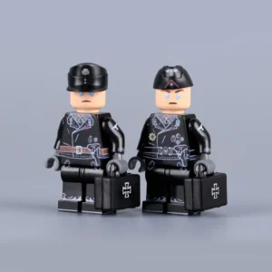 Minifigure - German Waffen-SS Panzer (tank) commanders from World War II (LEGO Compatible) Minifigure - German Waffen-SS Panzer (tank) commanders from World War II (LEGO Compatible)