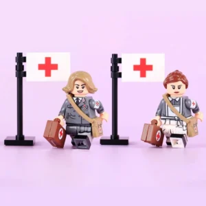 Minifigure - German military medical personnel from the World War II (LEGO Compatible) Minifigure - German military medical personnel from the World War II (LEGO Compatible)