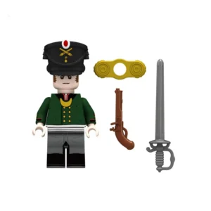 Minifigure - Russian Foot Artillery Officer from the Napoleonic Wars (LEGO Compatible) Minifigure - Russian Foot Artillery Officer from the Napoleonic Wars (LEGO Compatible)