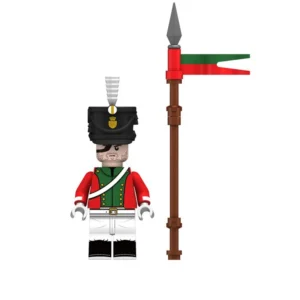 Minifigure - Saxon Uhlan (Lancer) from the Napoleonic Wars (LEGO Compatible) Minifigure - Saxon Uhlan (Lancer) from the Napoleonic Wars (LEGO Compatible)