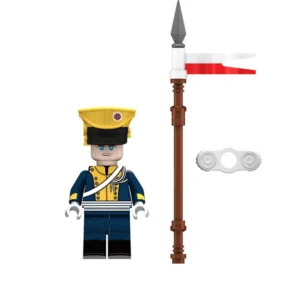Minifigure - Uhlan of the Vistula Regiment (Vistula Legion Lancer), a Polish cavalryman serving in the French Army during the Napoleonic Wars (LEGO Compatible) Minifigure - Uhlan of the Vistula Regiment (Vistula Legion Lancer), a Polish cavalryman serving in the French Army during the Napoleonic Wars (LEGO Compatible)
