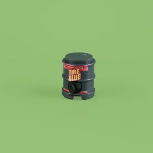 Custom Piece Miniature – Grey Tire Glue Industrial Drum – 3D Print for LEGO Minifigure Custom Piece Miniature – Grey Tire Glue Industrial Drum – 3D Print for LEGO Minifigure