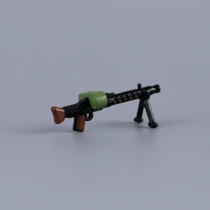 Custom Piece Miniature – MG 34 light machine gun with Saddle Drum – 3D Print for LEGO Minifigure