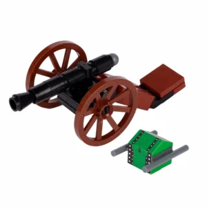Custom Piece MOC Miniature – Napoleon Cannon Artillery Set – 3D Print for LEGO minifigure Custom Piece MOC Miniature – Napoleon Cannon Artillery Set – 3D Print for LEGO minifigure