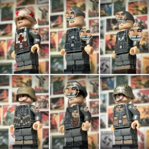 Minifigure - German Army Infantry Squad WWII (LEGO Compatible) Minifigure - German Army Infantry Squad WWII (LEGO Compatible)