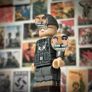 Minifigure - German Military Police (Feldgendarmerie) WWII (LEGO Compatible) Minifigure - German Military Police (Feldgendarmerie) WWII (LEGO Compatible)