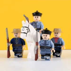 Minifigure – Late Qing Dynasty Military Squad (LEGO Compatible)