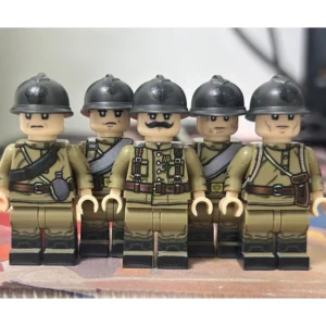 Minifigure – Russian Imperial Army Squad WWI (LEGO Compatible) Minifigure – Russian Imperial Army Squad WWI (LEGO Compatible)