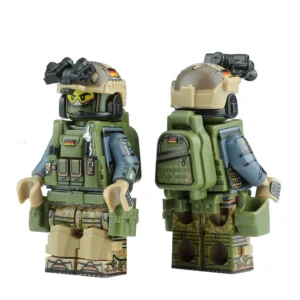 Minifigure - German KSK Operator (Bundeswehr) (Kommando Spezialkräfte - Special Forces Command) (LEGO Compatible)