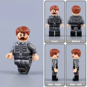 Minifigure - German Wehrmacht Straggler Soldier (Versprengter Retreating Infantryman) WWII (LEGO Compatible) Minifigure - German Wehrmacht Straggler Soldier (Versprengter Retreating Infantryman) WWII (LEGO Compatible)